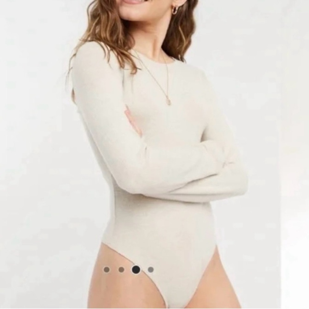Abercrombie & Fitch Soft A&F Cozy Long Sleeve Bodysuit
